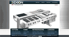 Desktop Screenshot of dexion.it
